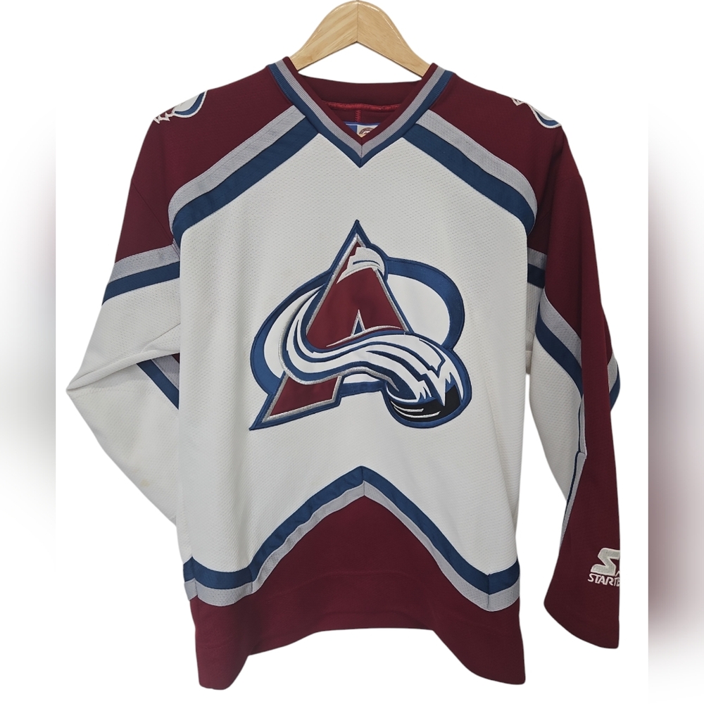 Colorado Avalanche Starter Jersey Size Small